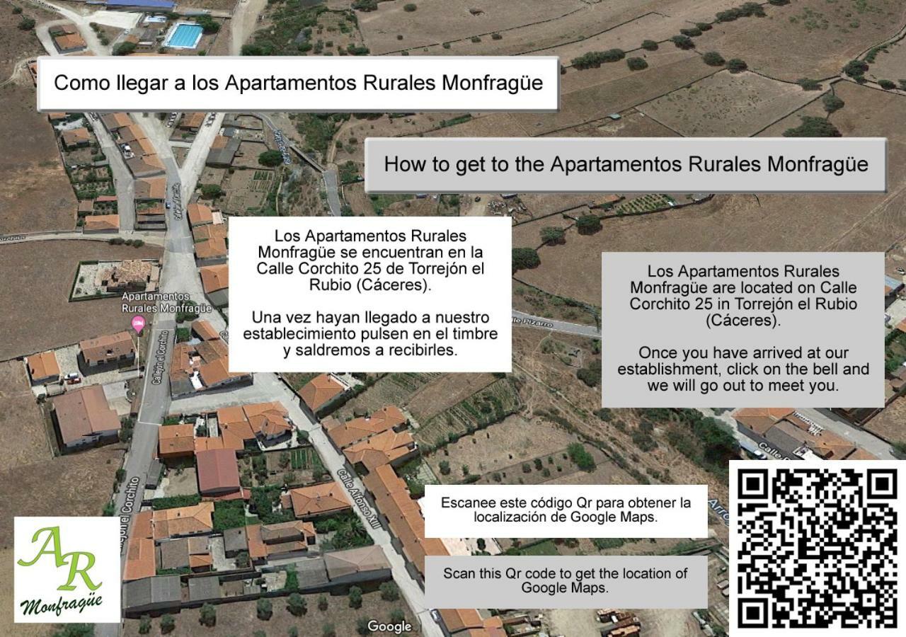 Torrejón el Rubio Apartamentos Rurales Monfraguee מראה חיצוני תמונה